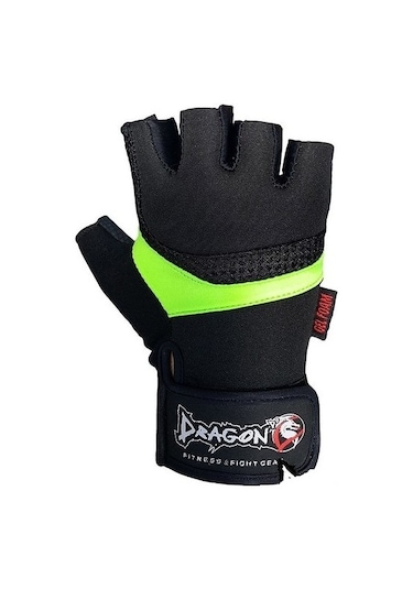 Dragondo Body41 Gel Foam Halter, Body, Ağırlık Ve Fitness Eldiveni Siyah