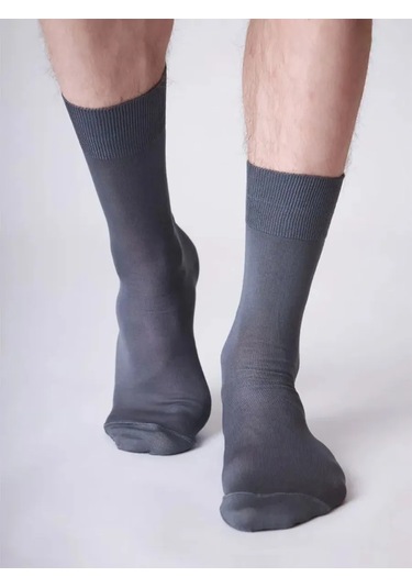 Alex Yvn Çorap Seti Yüksek 2 Çift 413880536 Açık Gri