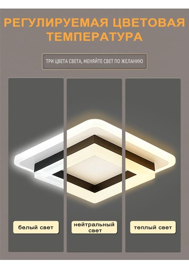 Febinez Led Kare Tavan Lambası 403008533 Diğer