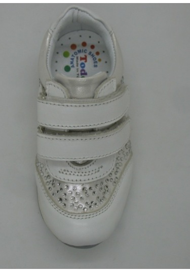 Toddler 0312 Deri Ortopedik Destekli Ayakkabı 26-30 Beyaz