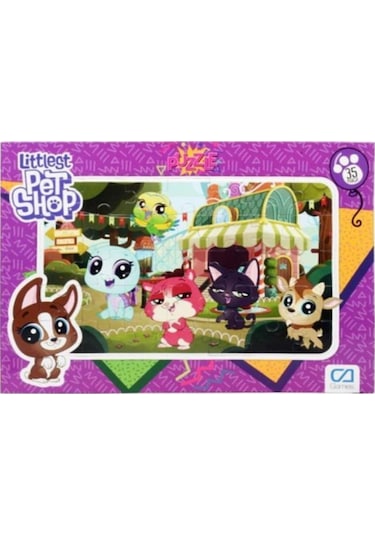 Ca Games Littlest Pet Shop 35 Parça Frame Puzzle CA.5018