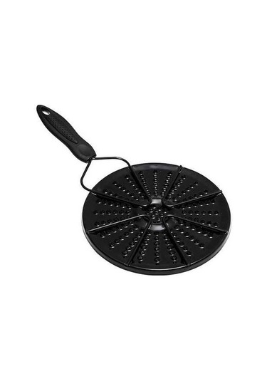 Pazly Emaye Pişirme Isı Difüzör Plakası, Eşit İletim, Kayma, Çok Renkli, Demir Çok Renkli