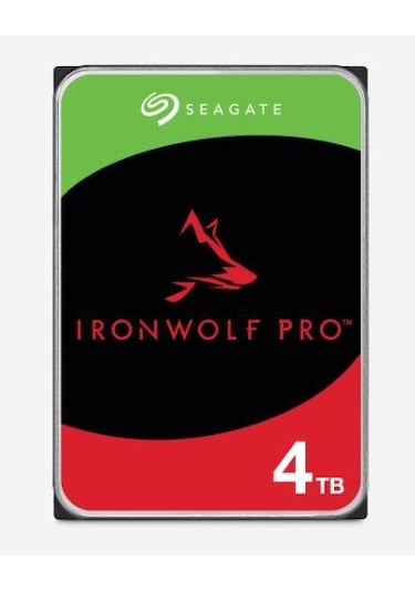 Seagate Ironwolf Pro ST4000NT001 3.5" 4 TB 7200 RPM 256 MB SATA 3 HDD