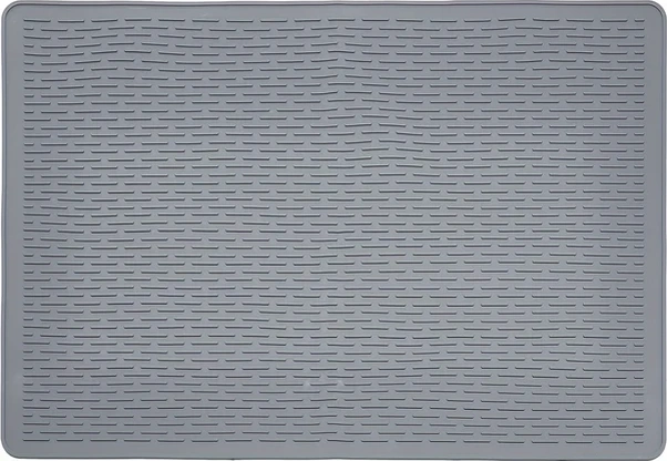 Gateesat 1 Adet Gri Kedi Tuvaleti Pedi, Su Geçirmez Yumuşak Ve Kolay Temizlenen İç Mekan