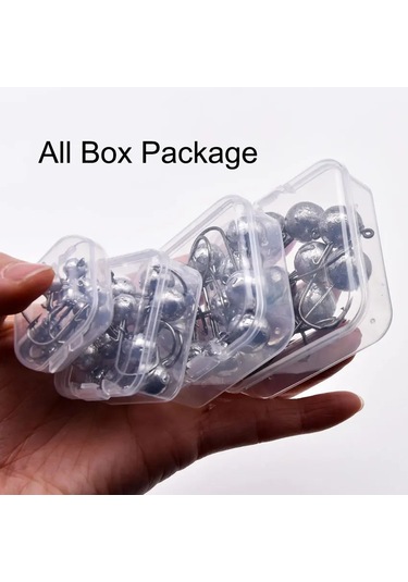 Mrlurion 1 Kutu 2g 3g 7g 10g 12g 18g 20g Balıkçılık Kanca, Jig Kanca Yuvarlak 17g 17g