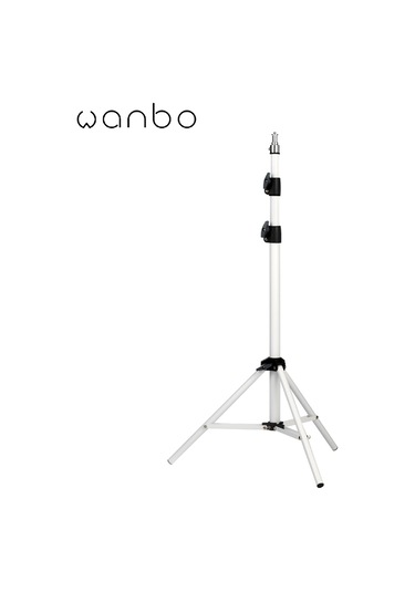 Neevoyu Wanbo Projeksiyon İçin Evrensel Ayarlanabilir Tripod: 3 Bölüm, 30-170cm Yükseklik, 360 Görünüm Açısı, Beyaz Spcc Çelik