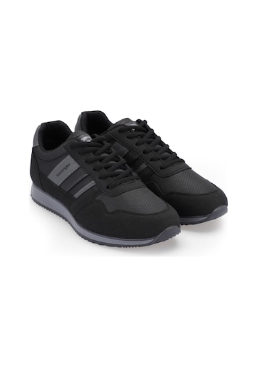 Slazenger ORIGIN I Erkek  Siyah / Siyah Günlük Spor Ayakkabısı