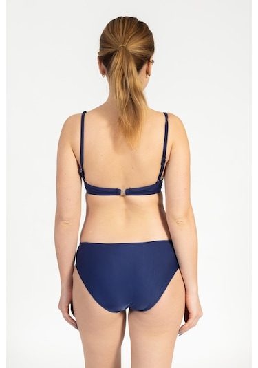Pemilo Kadın 717 Kaplı Bikini Takımı Lacivert-lacivert 37162 - 1