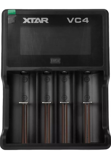 Xtar Vc4 Taşınabilir Lcd Ekranlı Li-ion/ni-mh/ni-cd Pil Şarj Cihazı
