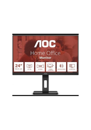 Aoc 24E3QAF 23.8" 4 MS 75 HZ IPS FHD Monitör