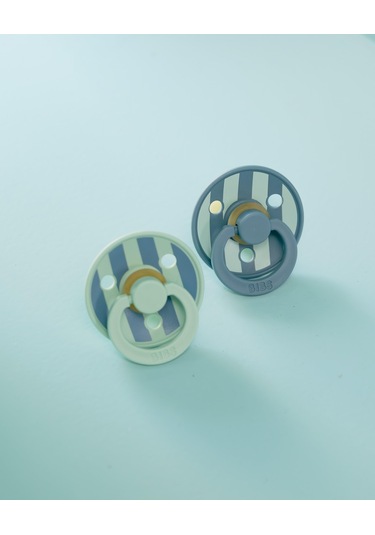 Bibs Studio Colour Block Kauçuk Emzik -petrol/nmin 0-6 Ay