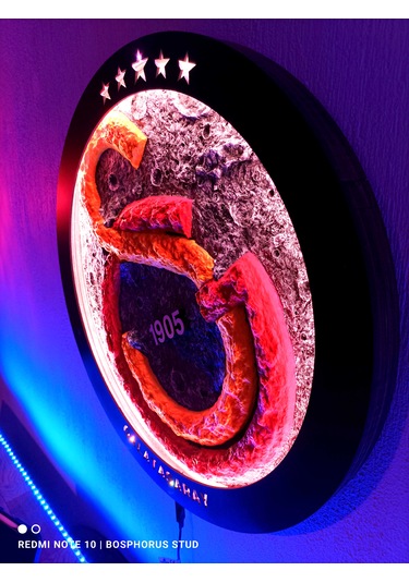 El Yapımı Benzersiz Dekoratif Led Aydınlatmalı Tablo Rgb Bluetoo
