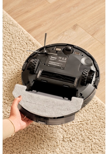 Homend Alex Laser 1291H Moplu ve Haritalamalı Akıllı 5 Kpa Robot Süpürge Siyah