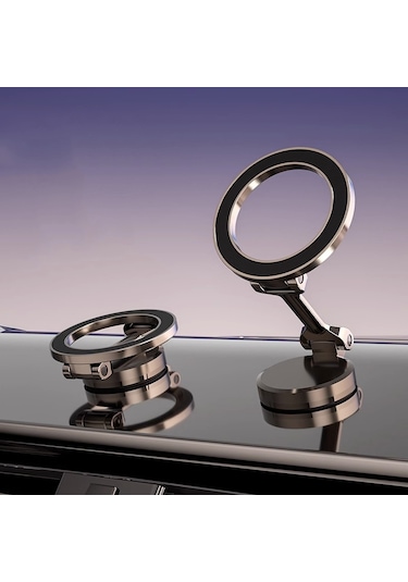 Dexmon Magsafe Katlanabilir Mıknatıslı Mini Araç İçi Telefon Tutucu