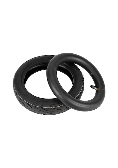 Yuntech01 9 Numara Kaykay F20/f25/f30/f40 İçin 10 İnç 10 2.125 Kalınlastırılmış Dayanıklı Lastik Seti Dış Lastik + İç Lastik Çok Renkli