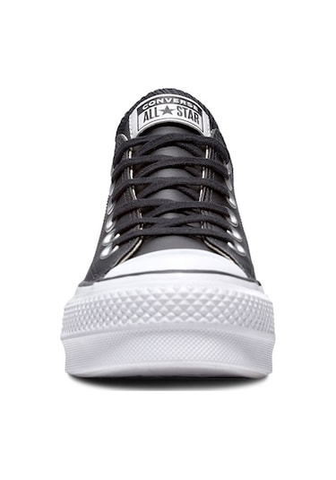 Converse Chuck Taylor All Star Lift Platform Leather Sneaker Kadı 001