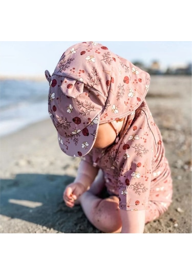 Nuuroo Lucca Uv Korumalı Kız Şapka Etnik Nu280 Çok Renkli