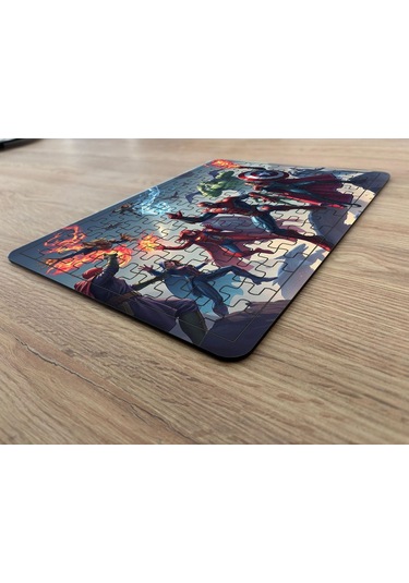 Çocuk Puzzle Ahşap 108 Parça Mobilya