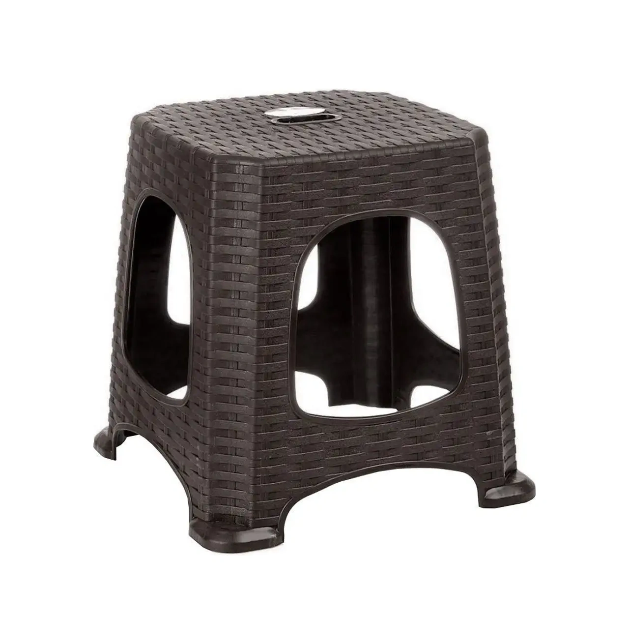 Elfplast Mutfak İçin Plastik Tabure 148985058 Gri-kahverengi