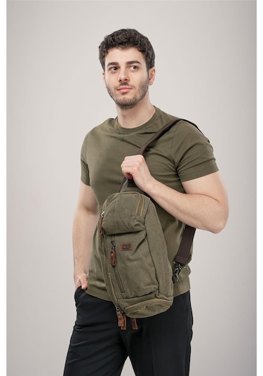 Ççs 31512 Tek Askılı Çapraz Çanta Yeşil