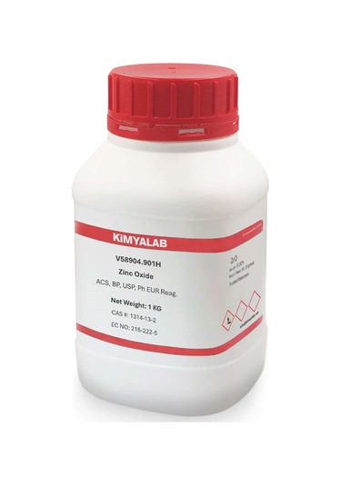 Kimyalab Çinko Oksit 1 KG - Zinc Oxide USP
