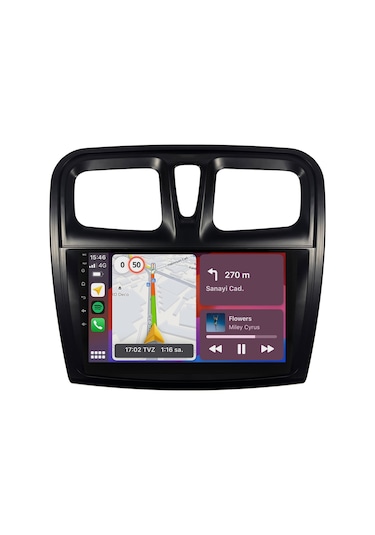 Renault Symbol Android Multimedya Sistemi 2015-2018 Crv4830xp 9"
