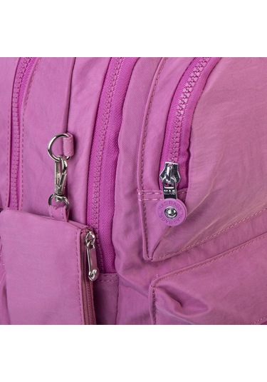 Nas Bag Unisex Zararlı Kimyasal İçermeyen Waterproof Sırt Çantası Gül Kurusu Gül Kurusu