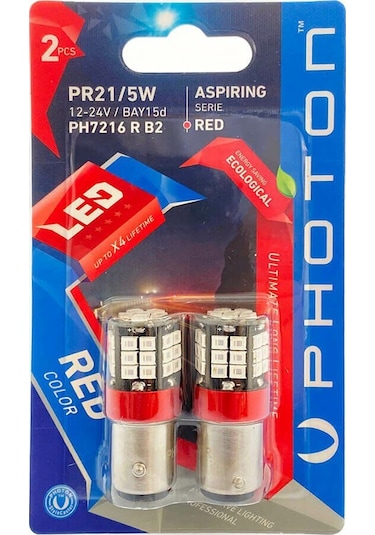 Photon PR21-5W Kırmızı Blister B2