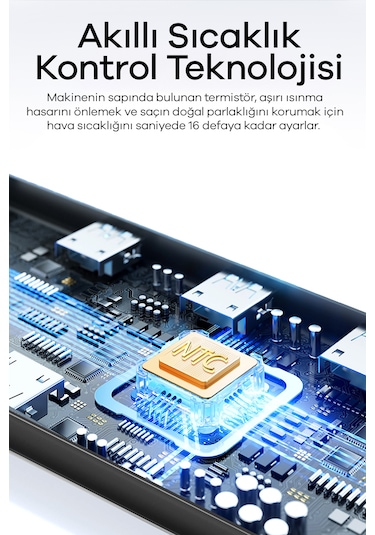 Veryfit Airstrait Yüksek Hızlı Hava Üflemeli Saç  Düzleştirici