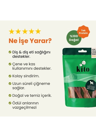 Kito Dana Kamış Yetişkin Köpek Ödül Maması 100 G