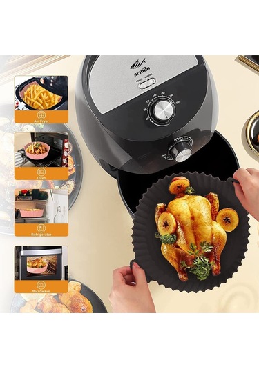 KARDELEN AR043 AİRFRYER SİLİKON PİŞİRME KABI