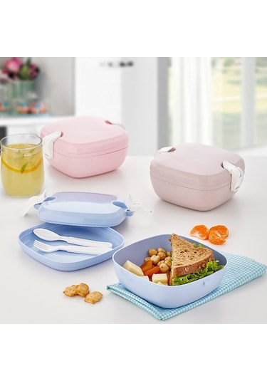 Urve Duo Saklama Kabı Ur-3205 3122 Çok Renkli