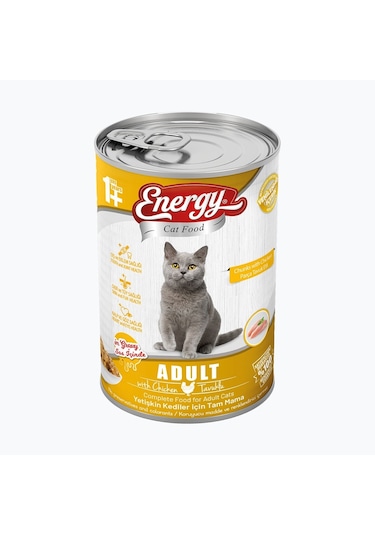 Energy Tavuklu Yetişkin Yaş Kedi Maması - 400 G