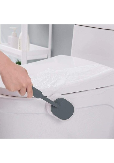 3 Adet Uzun Saplı Sünger Fırça Sünger Temizleme Fırçası Ovma Fırçası