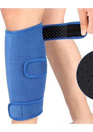 Suntek Buzağı Brace Yırtık Kas Desteği Mavi-55.88x28cm Mavi 55.88x28cm Çok Renkli