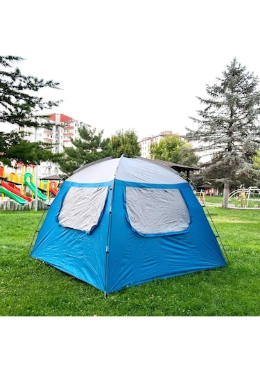 Argeus Skydome 5 Kişilik 3 Mevsim Kamp Çadırı Arg-200 Altın