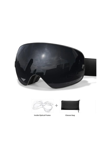 Oldfriend Sa1 Oa Bulaşmaz Kar Gözlüğü Rüzgar Geçirmez Unisex Tpu Çerçeve Uv Koruma
