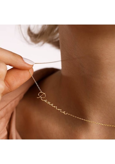 İsimli Altın Kolye T12822