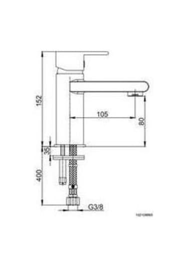 Ar Liona Lavabo Bataryası 102108963 Pirinç Krom