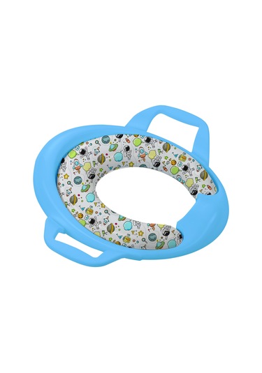 Softy Comfort Kids Klozet Adaptörü Astronot Desen Mavi