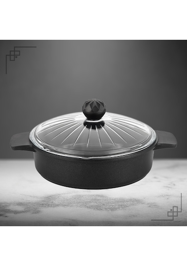 Kristal Döküm 7 Parça Set Siyah