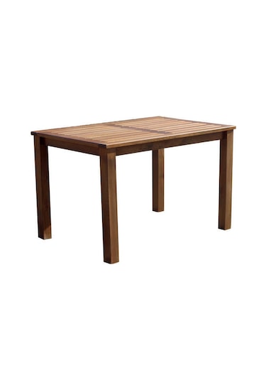 Bahçeci İstanbul Masa 100x200 Sabit Ayak Ceviz