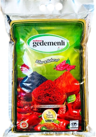 Mahmut Gedemenli Cips ve Patates Baharatı 5 KG