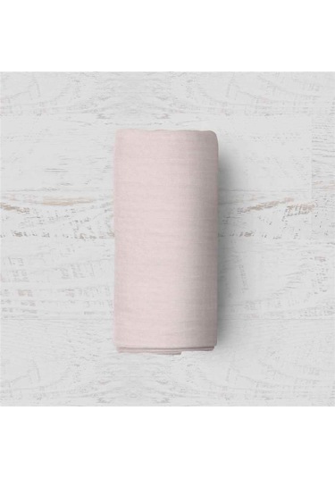Maki %100 Pamuklu Pembe 120X200 Tek Kişilik Lastikli Çarşaf Takım