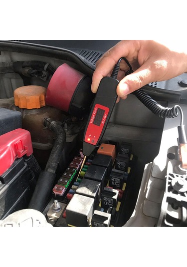 Samdoo 5-36v Araç Voltaj Test Cihazı - Lcd Ekranlı, Çok Amaçlı, Taşınabilir