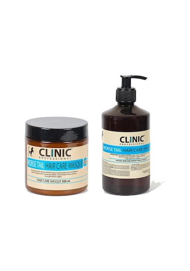 Clinicı At Kuyruğu Şampuan 500 ML + Maske 500 ML