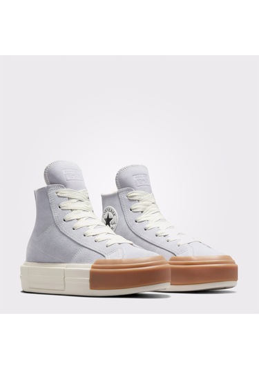 Converse Chuck Taylor All Star Cruise Unisex Lila Süet Platform Sneaker Düz A08330c Mor