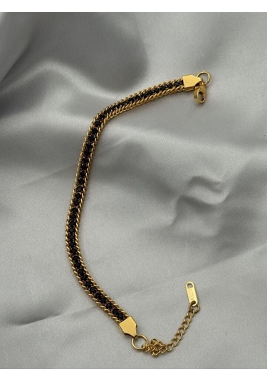 Kadın Zirkon Taşlı Çelik Bileklik 90022