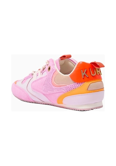 Kurt Geiger Kurt Slim Runner %100 Deri Kadın Sneaker Pembe