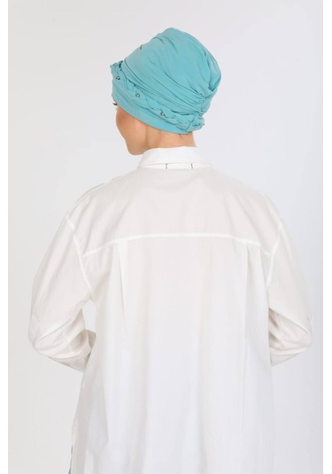 Örgü Taç Bone - Şık Ve Rahat Moda Aksesuarı Sdfpotb1001 Gümüş